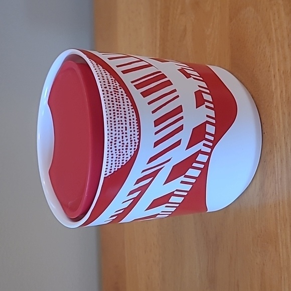 STARBUCKS 2021 Limited Edition Holiday Christmas Ceramic Tumbler Mug with Lid - Picture 3 of 11